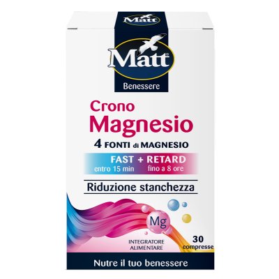 MATT CRONO Magnesio 30 Cpr MATT CRONO Magnesio 30 Cpr