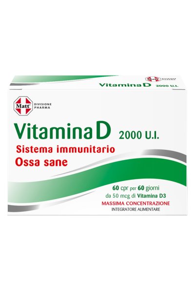 MATT PHARMA VITAMINA D 60CPR MATT PHARMA VITAMINA D 60CPR