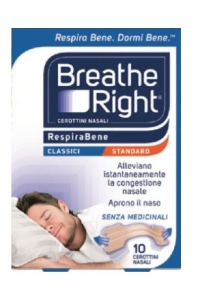 BREATH RIGHT CLASSICI 10PZ BREATH RIGHT CLASSICI 10PZ