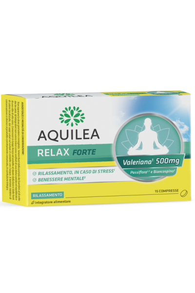 AQUILEA RELAX Forte 15 Cpr AQUILEA RELAX Forte 15 Cpr