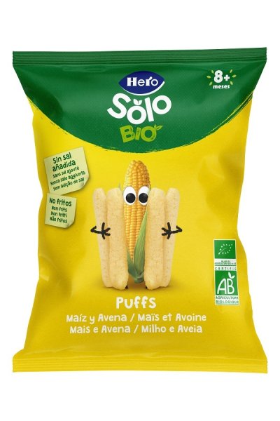 HERO SOLO SNACK PUFF AVENA MAI HERO SOLO SNACK PUFF AVENA MAI