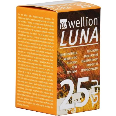 WELLION LUNA 25 STRIPS WELLION LUNA 25 STRIPS