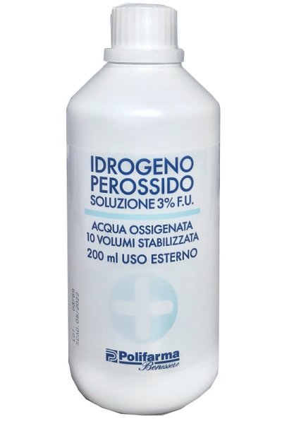 PEROSSIDO IDROGENO 3% 200M POLIF PEROSSIDO IDROGENO 3% 200M POLIF