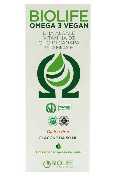 BIOLIFE OMEGA 3 VEGAN 50ML BIOLIFE OMEGA 3 VEGAN 50ML