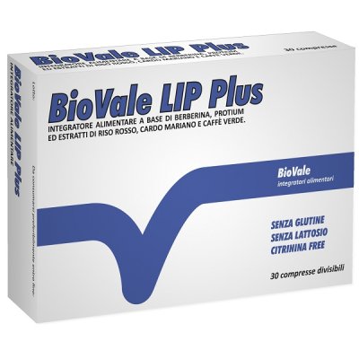BIOVALE LIP PLUS 30CPR BIOVALE LIP PLUS 30CPR