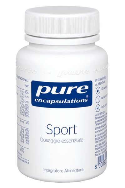 PURE ENCAPSUL SPORT 30CPS PURE ENCAPSUL SPORT 30CPS