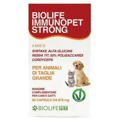 BIOLIFE IMMUNOPET STRONG 60CPS BIOLIFE IMMUNOPET STRONG 60CPS