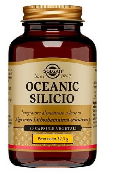 OCEANIC SILICIO 50CPS VEG SOLGAR OCEANIC SILICIO 50CPS VEG SOLGAR