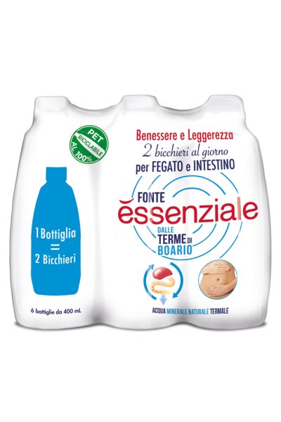 FONTE ESSENZIALE ACQUA 6X400ML FONTE ESSENZIALE ACQUA 6X400ML