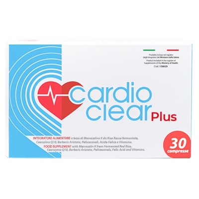 CARDIOCLEAR PLUS 30CPR CARDIOCLEAR PLUS 30CPR