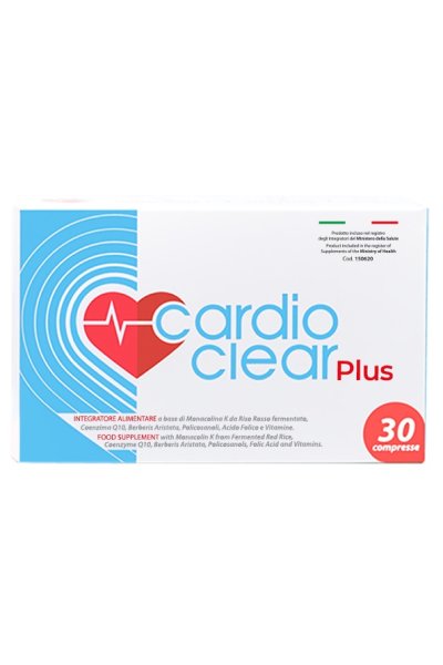 CARDIOCLEAR PLUS 30CPR CARDIOCLEAR PLUS 30CPR