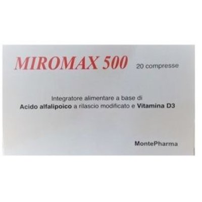 MIROMAX 500 20CPR MIROMAX 500 20CPR