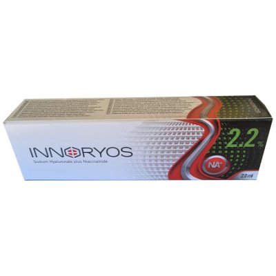 INNORYOS SIR INTRA-ART2,2% 2ML INNORYOS SIR INTRA-ART2,2% 2ML