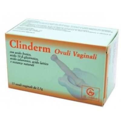 CLINDERM-OVULI VAG 15OV 2,5G CLINDERM-OVULI VAG 15OV 2,5G