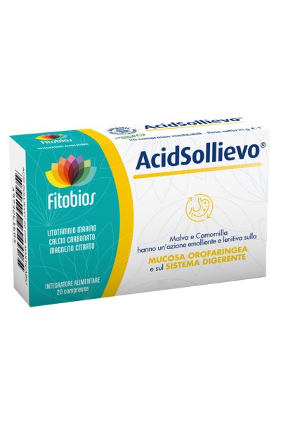 ACID SOLLIEVO 20CPR ACID SOLLIEVO 20CPR