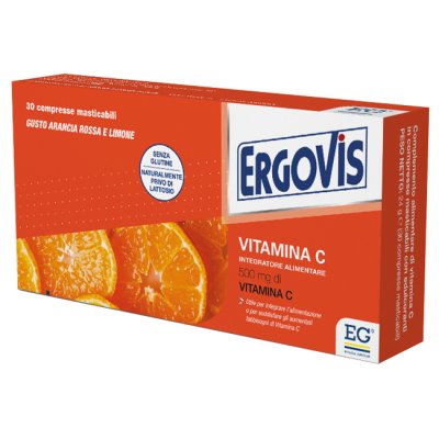 ERGOVIS VIT C 500MG 30CPR MAST