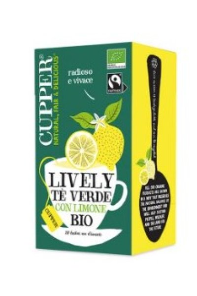 CUPPER TE' VERDE LIMONE BIO CUPPER TE' VERDE LIMONE BIO