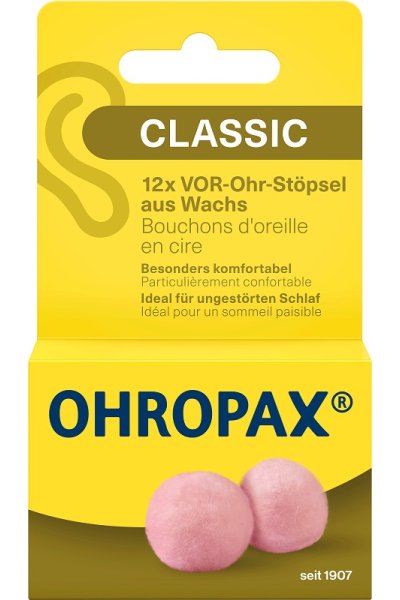 OHROPAX TAPPI AURIC CERA 12PZ OHROPAX TAPPI AURIC CERA 12PZ