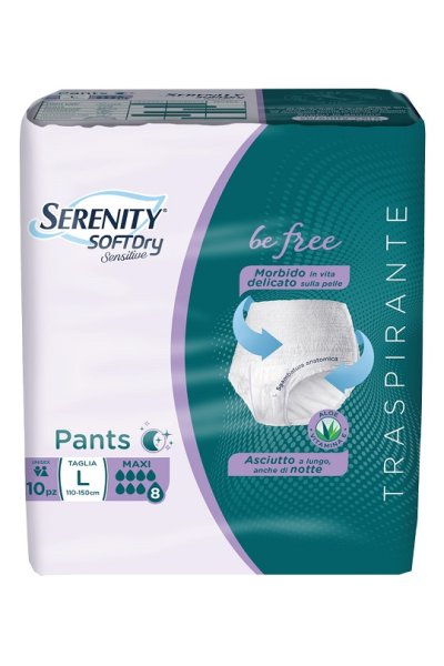 SERENITY PANTS SD SENS MX L 10 SERENITY PANTS SD SENS MX L 10