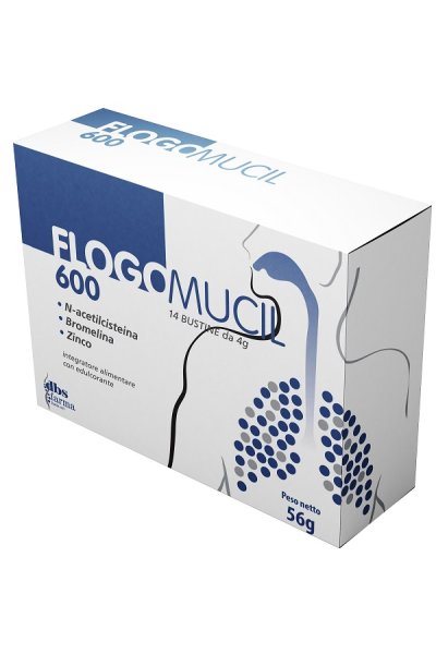 FLOGOMUCIL 600 14 BUSTINE FLOGOMUCIL 600 14 BUSTINE