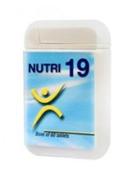 NUTRI 19 INTEG 60CPR 16,4G NUTRI 19 INTEG 60CPR 16,4G