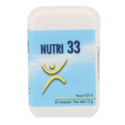 NUTRI 33 INTEG 60CPR 16,4G NUTRI 33 INTEG 60CPR 16,4G