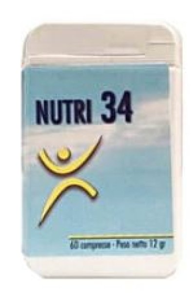 NUTRI 34 INTEG 60CPR 16,4G NUTRI 34 INTEG 60CPR 16,4G