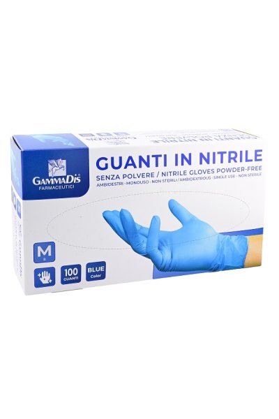 GUANTI NITR S/POL M 100PZ GAMMAD GUANTI NITR S/POL M 100PZ GAMMAD