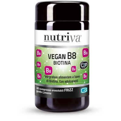 NUTRIVA VEGAN B8 FIZZ 30CPR LIMO NUTRIVA VEGAN B8 FIZZ 30CPR LIMO