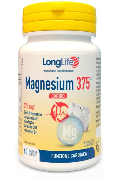 LONGLIFE MAGNESIUM 375 CARDIO LONGLIFE MAGNESIUM 375 CARDIO