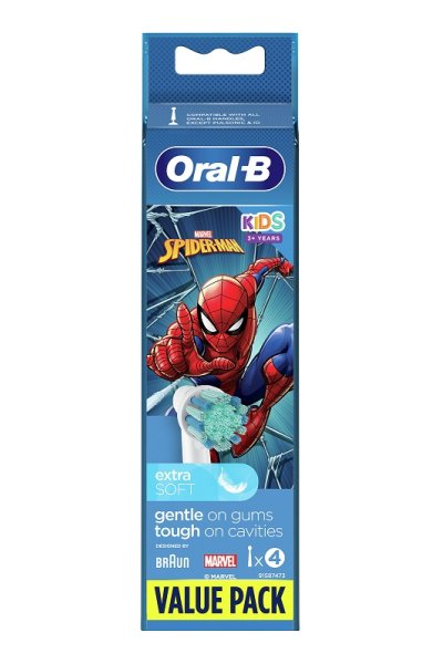 ORALB REFILL SPIDERMAN 4PZ ORALB REFILL SPIDERMAN 4PZ