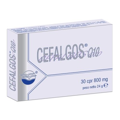 CEFALGOS Q10 30CPR 800MG CEFALGOS Q10 30CPR 800MG