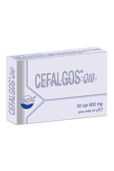 CEFALGOS Q10 30CPR 800MG CEFALGOS Q10 30CPR 800MG