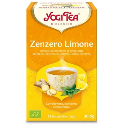 YOGI TEA ZENZERO LIMONE 30,6G<