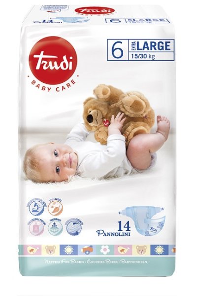 TRUDI PANNOLINI XL 15/30KG 724 TRUDI PANNOLINI XL 15/30KG 724