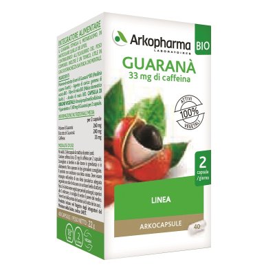 ARKOCAPSULE-GUARANA'BIO 40CPS