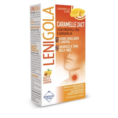 LENIGOLA 2ACT CARAMELLE DURE LENIGOLA 2ACT CARAMELLE DURE