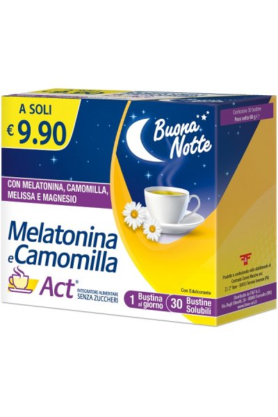 MELATONINA ACT+CAMOMILLA30BUST MELATONINA ACT+CAMOMILLA30BUST