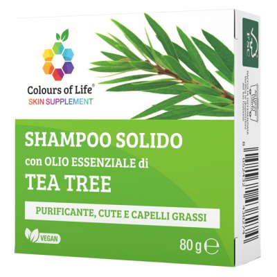 TEA TREE SHAMPOO SOLIDO80G COL