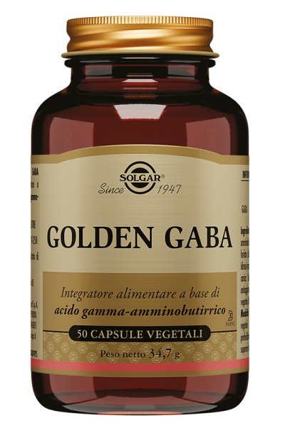 GOLDEN GABA 50CPS VEG SOLGAR GOLDEN GABA 50CPS VEG SOLGAR