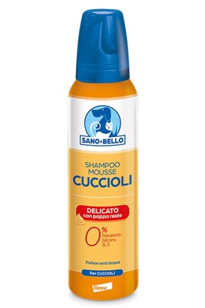 SANO E BELLO SH MOUSSE CUC PAP SANO E BELLO SH MOUSSE CUC PAP