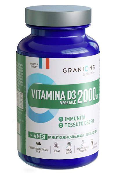 GRANIONS VITAMINA D3 VEG 30CPR GRANIONS VITAMINA D3 VEG 30CPR