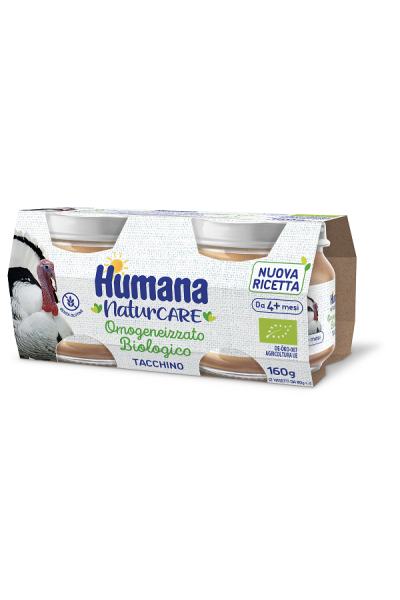 HUMANA OMOG TACCHINO BIO 2X80G HUMANA OMOG TACCHINO BIO 2X80G