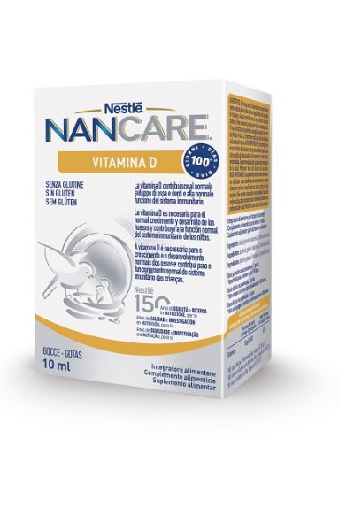 NANCARE VITAMINA D GOCCE 10ML NANCARE VITAMINA D GOCCE 10ML