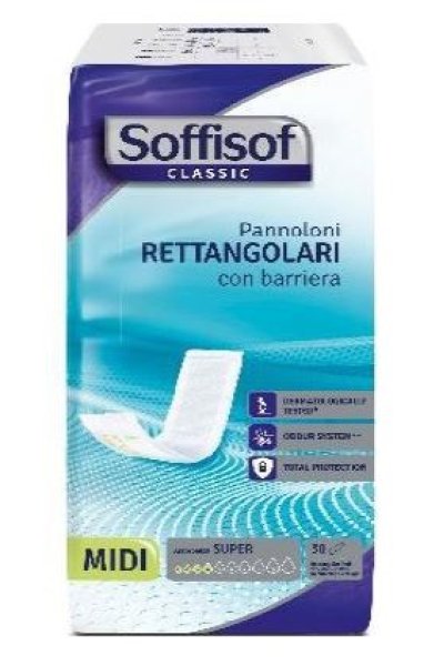 SOFFISOF C PANN RET C/BAR 30PZ SOFFISOF C PANN RET C/BAR 30PZ