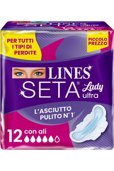 LINES SETA ULTRA LADY ALI 12PZ LINES SETA ULTRA LADY ALI 12PZ