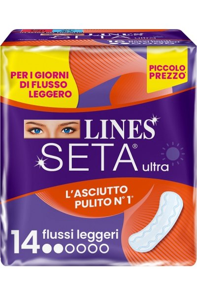LINES SETA ULTRA LEGGERO 14PZ LINES SETA ULTRA LEGGERO 14PZ