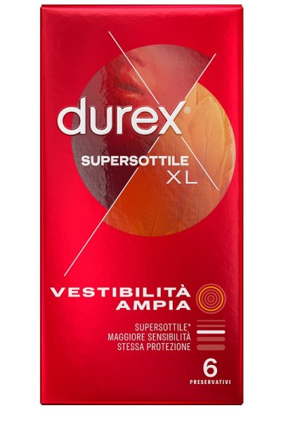 DUREX SUPERSOTTILE XL 6PZ DUREX SUPERSOTTILE XL 6PZ