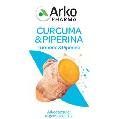 ARKOCPS CURCUMA+PIPERINA130CPS<