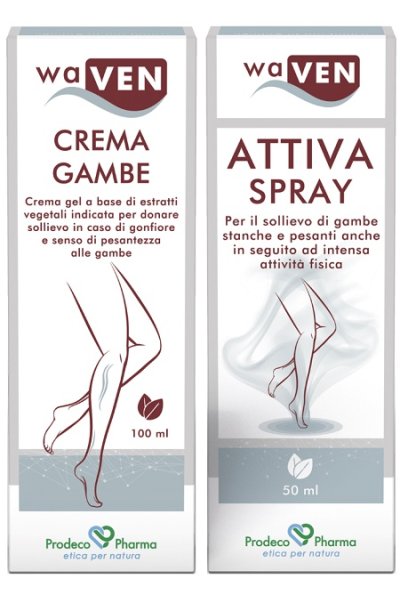 WAVEN CREMA GAMBE 100ML+ATTIVA WAVEN CREMA GAMBE 100ML+ATTIVA